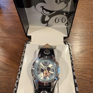 Disney Mickey Mouse MCK869 Blue Dial Wrist Watch